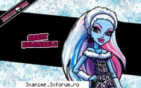 monster high abbey este venita din munti prea stie