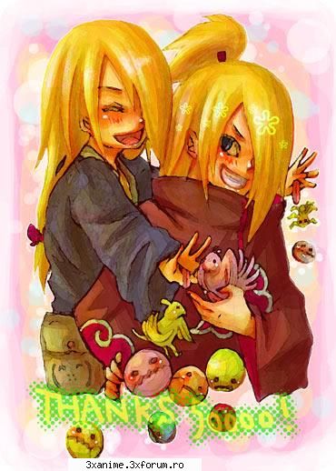 Deidara - senpai este favoritul meu il ador - Naruto
