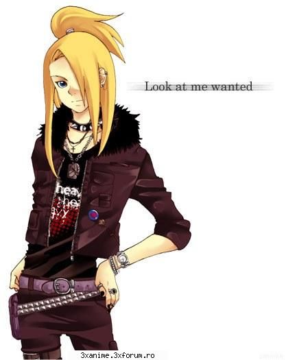 Deidara - il ador imbracat asa - Naruto