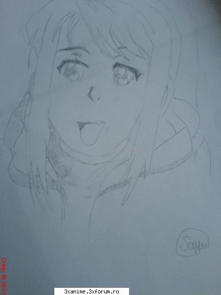 Desene aiurite made by me:> - Akane - Fan Art