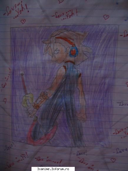 Desenele mele cu Shaman king - Yoh la fel de nereusit - Fan Art