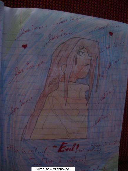 Desenele mele cu Shaman king - Hao nu a iesit bine de loc - Fan Art