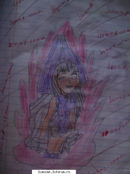 Desenele mele cu Shaman king - Jeanne fecioara de fier nereusita Lol - Fan Art