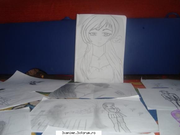 Desenele mele cu fete anime - ~B.I.K.~ - Fan Art