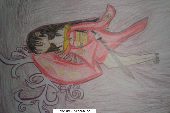 Desenele mele cu fete anime - 11(facut de ziua mea) - Fan Art