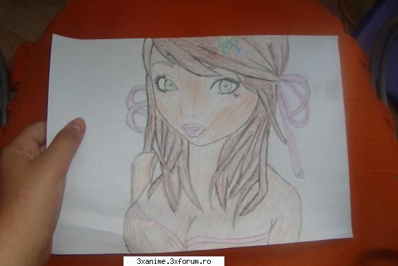 Desenele mele cu fete anime - Maria Cuplacere - Fan Art