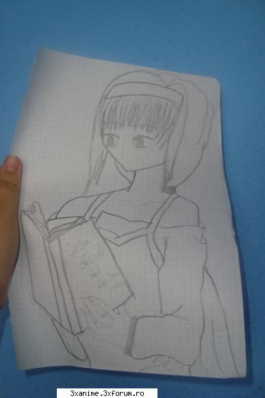 Desenele mele cu fete anime - 36 imi place mult des asta - Fan Art