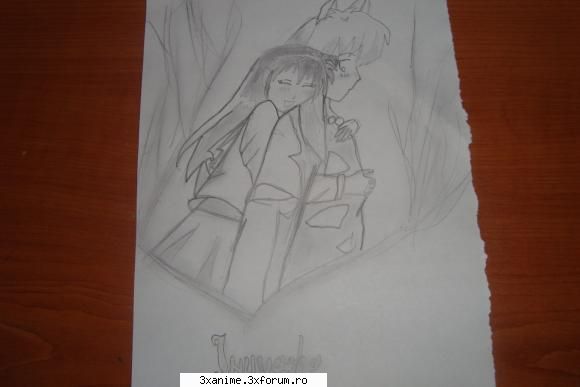 Desenele mele cu fete anime - Ups am uitat des - Fan Art