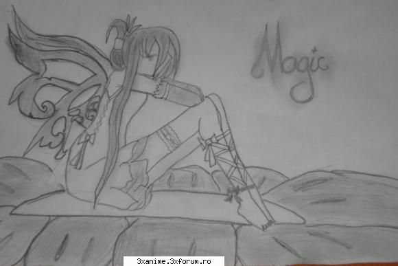 magic desenele mele cu fete anime